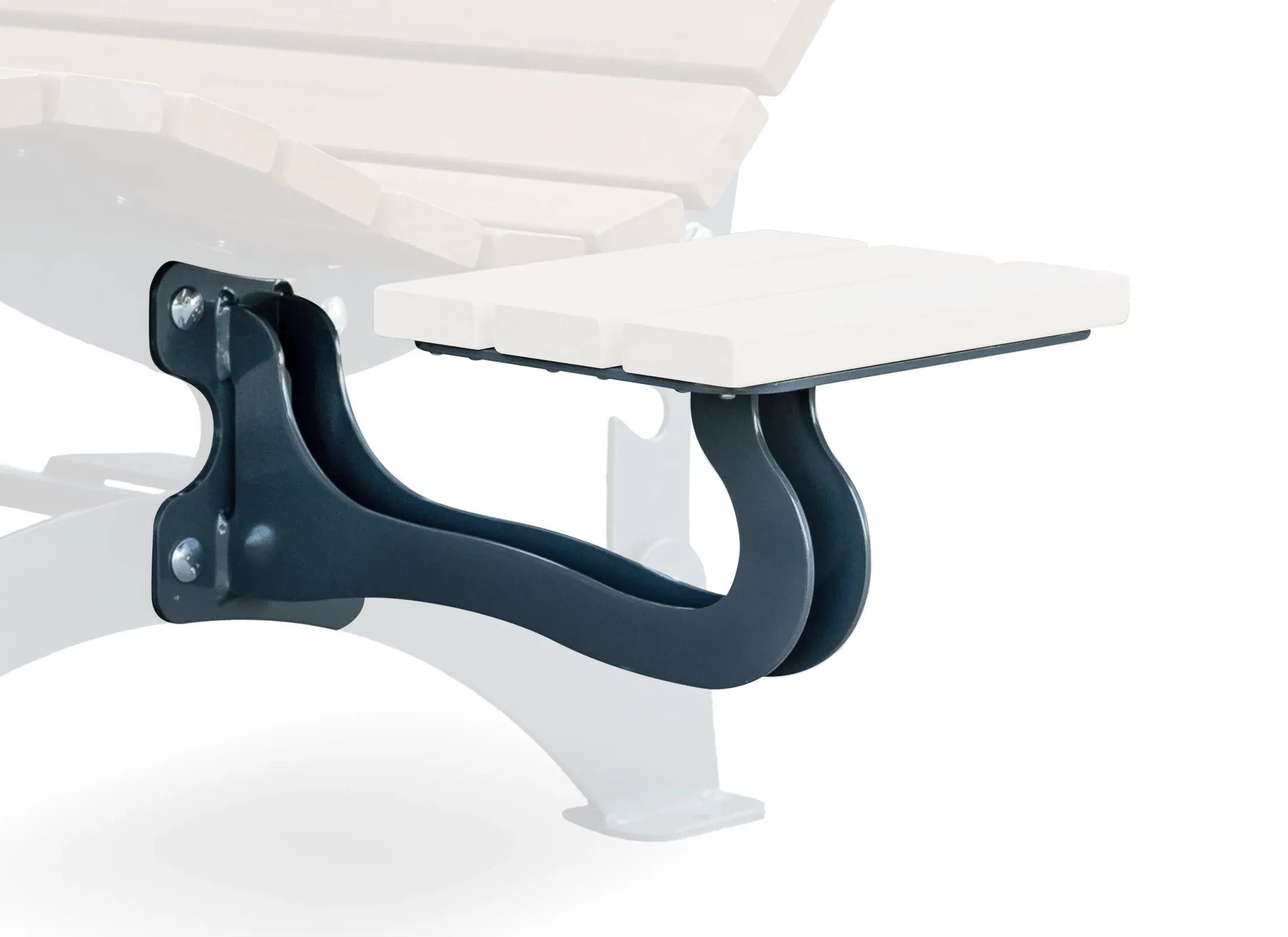 Abstelltisch / Ablagetisch für Waldsofa Klassisch, drehbar und verstellbar – DIY-Zubehör ohne Holz zum Selberbauen, schnelle Montage und preisgünstige Lösung