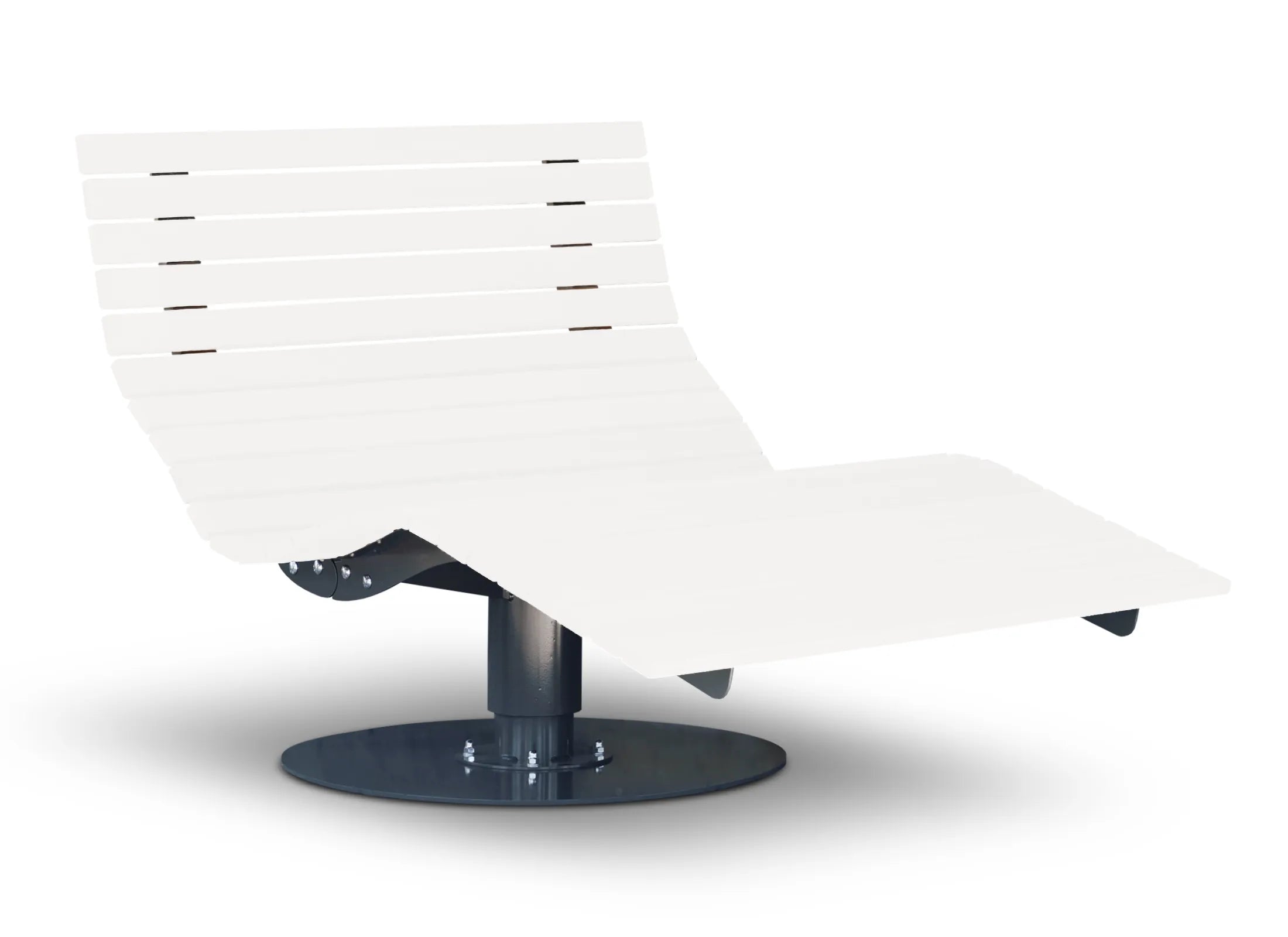 Stahlgestell für Waldsofa drehbar mit Grundplatte von Liegeland– DIY-Grundgestell zum Selberbauen einer Wellenliege, hochwertige Metallkonstruktion ohne Holz, preisgünstige Alternative zum Komplettmodell