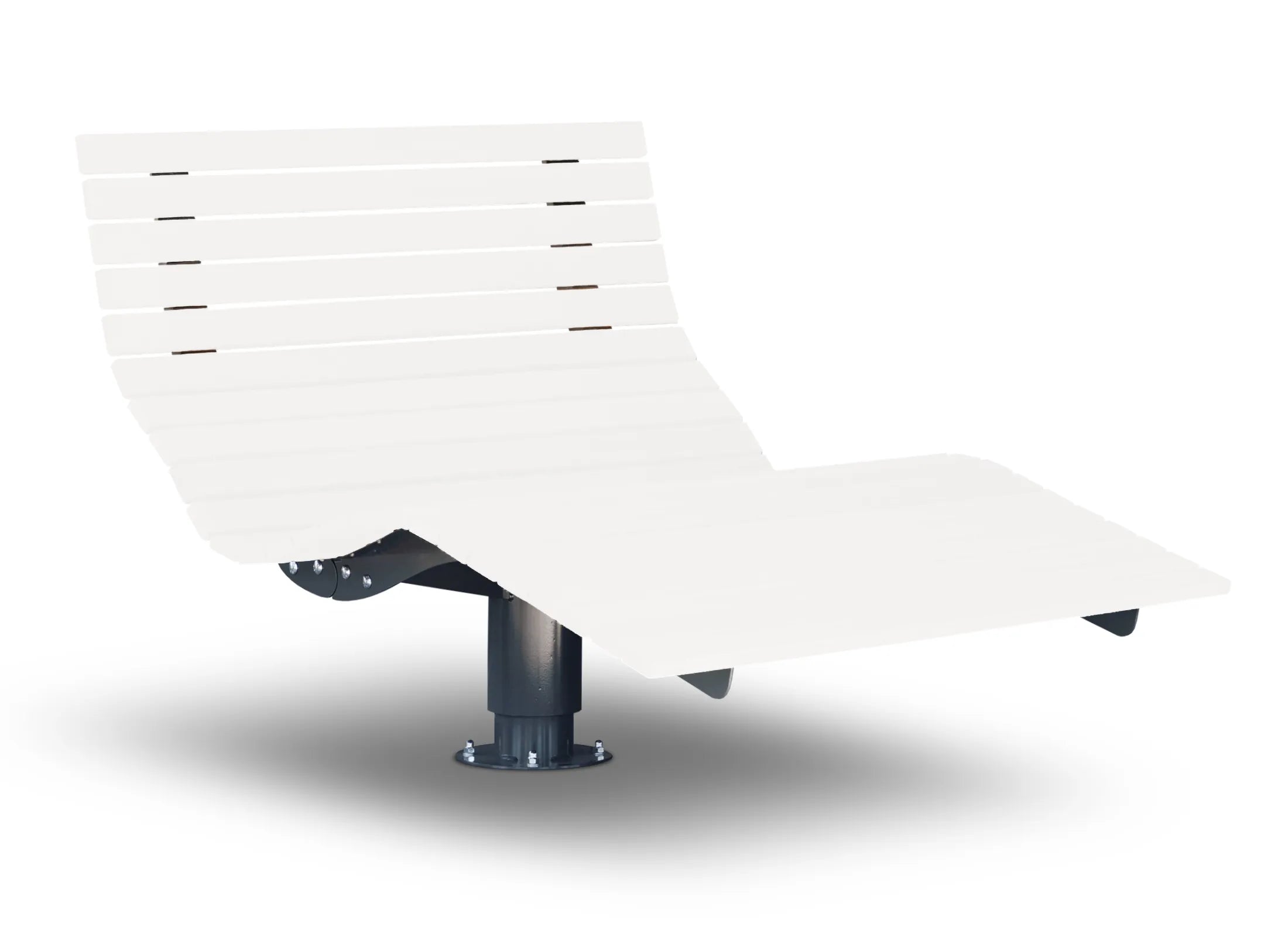 Stahlgestell für Waldsofa drehbar ohne Grundplatte von Liegeland– DIY-Grundgestell zum Selberbauen einer Wellenliege, hochwertige Metallkonstruktion ohne Holz, preisgünstige Alternative zum Komplettmodell